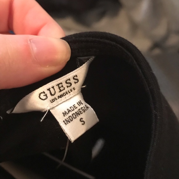 NWT Guess black mini choker dress - Picture 5 of 7